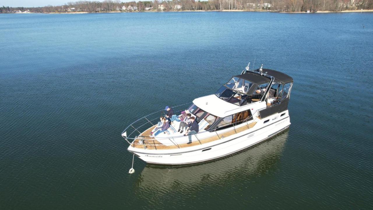 Luxusurlaub Auf Der Amavida Yacht / Scharmuetzelsee Bad Saarow Exterior photo